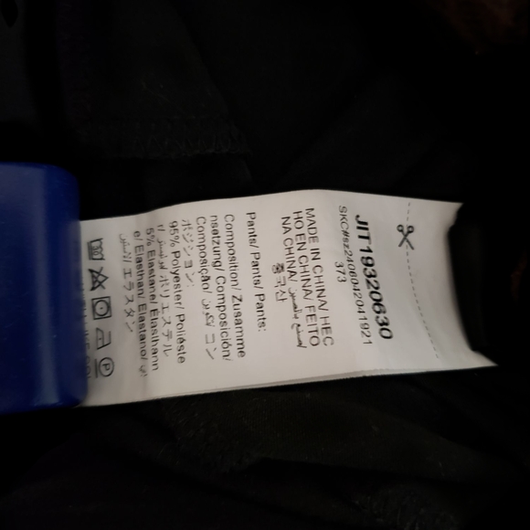 💙 SHEIN Black Thin Pants Casual Style - Picture 4 of 4